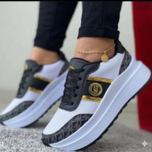 Classic MK-Style Elevated Sneakers