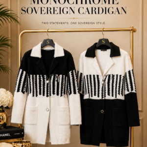 The Monochrome Sovereign Cardigan