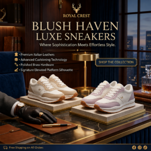 Blush Haven Luxe Sneakers