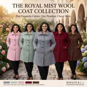 Royal Mist Wool Coat