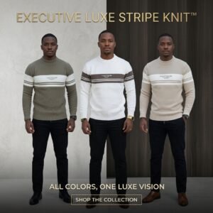 Executive Luxe Stripe Knit™