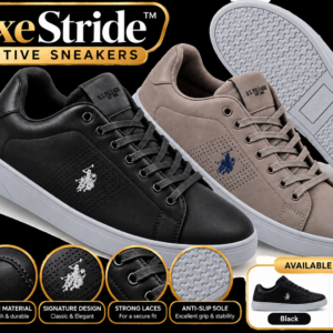 LuxeStride™ Executive Sneakers
