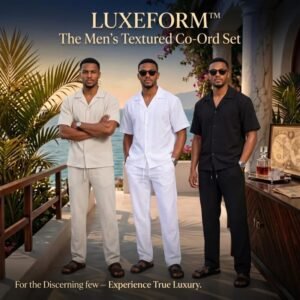 LuxeForm™ Men’s Textured Co-Ord Set